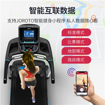 捷瑞特（JOROTO）美國跑步機 家用折疊智能走步機 運動健身器材健身房L5