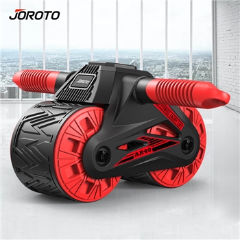 捷瑞特（JOROTO）計數健腹輪自動回彈智能防滑巨輪家用腹肌輪卷腹輪AR40健身器材