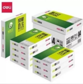 得力 Z7546 Z7546 綠柏復(fù)印紙A4-70g-5包(白色)