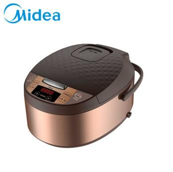 美的 Midea FS4073A電飯煲智能飯鍋多功能預約不粘4L大容量排水槽；底盤加熱；黃晶蜂窩內膽